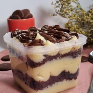 Bolo de Pote Ninho com Nutella