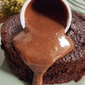 Mini Bolo Vulcão de Chocolate